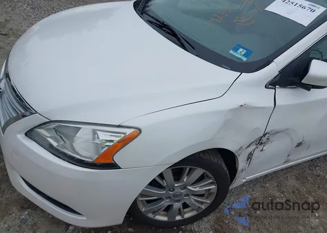 2013 Nissan Sentra Sl из США, поврежденный, VIN 3N1AB7AP3DL668602